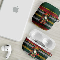 Mexican Santa Sombrero AirPods Case Feliz Navidad Mexico - Wonder Print Shop