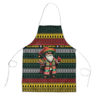 Mexican Santa Sombrero Apron Feliz Navidad Mexico - Wonder Print Shop