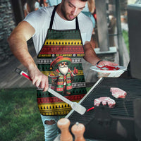 Mexican Santa Sombrero Apron Feliz Navidad Mexico - Wonder Print Shop