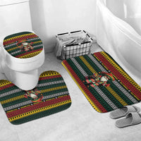 Mexican Santa Sombrero Bathroom Set Feliz Navidad Mexico - Wonder Print Shop