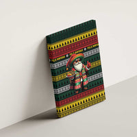 Mexican Santa Sombrero Canvas Wall Art Feliz Navidad Mexico - Wonder Print Shop