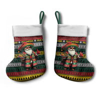 Mexican Santa Sombrero Christmas Stocking Feliz Navidad Mexico - Wonder Print Shop