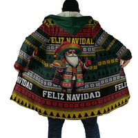 Mexican Santa Sombrero Cloak Feliz Navidad Mexico - Wonder Print Shop