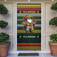 Mexican Santa Sombrero Door Cover Feliz Navidad Mexico - Wonder Print Shop