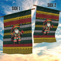 Mexican Santa Sombrero Garden Flag Feliz Navidad Mexico - Wonder Print Shop