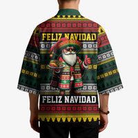 Mexican Santa Sombrero Kimono Feliz Navidad Mexico - Wonder Print Shop