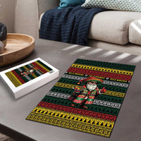 Mexican Santa Sombrero Puzzle Feliz Navidad Mexico - Wonder Print Shop