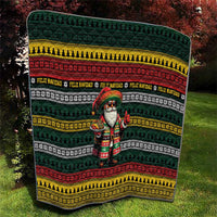 Mexican Santa Sombrero Quilt Feliz Navidad Mexico - Wonder Print Shop