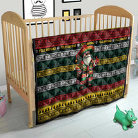 Mexican Santa Sombrero Quilt Feliz Navidad Mexico - Wonder Print Shop