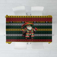 Mexican Santa Sombrero Tablecloth Feliz Navidad Mexico - Wonder Print Shop