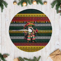 Mexican Santa Sombrero Tree Skirt Feliz Navidad Mexico - Wonder Print Shop