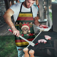 Mexican SEIS Siete 67 Meme Apron Feliz Navidad Mexico - Wonder Print Shop