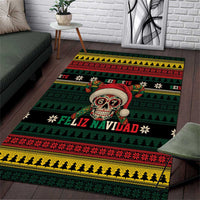 Mexican SEIS Siete 67 Meme Area Rug Feliz Navidad Mexico - Wonder Print Shop