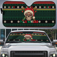 Mexican SEIS Siete 67 Meme Auto Sun Shade Feliz Navidad Mexico - Wonder Print Shop