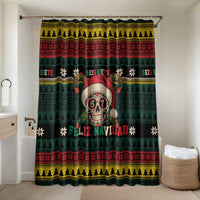 Mexican SEIS Siete 67 Meme Bathroom Set Feliz Navidad Mexico - Wonder Print Shop