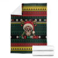 Mexican SEIS Siete 67 Meme Blanket Feliz Navidad Mexico - Wonder Print Shop