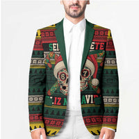 Mexican SEIS Siete 67 Meme Blazer Feliz Navidad Mexico - Wonder Print Shop