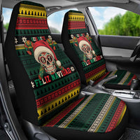 Mexican SEIS Siete 67 Meme Car Seat Cover Feliz Navidad Mexico - Wonder Print Shop