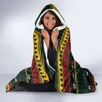 Mexican SEIS Siete 67 Meme Hooded Blanket Feliz Navidad Mexico - Wonder Print Shop