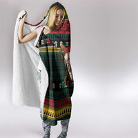 Mexican SEIS Siete 67 Meme Hooded Blanket Feliz Navidad Mexico - Wonder Print Shop