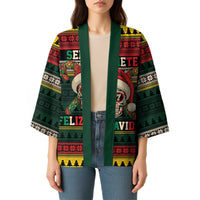 Mexican SEIS Siete 67 Meme Kimono Feliz Navidad Mexico - Wonder Print Shop