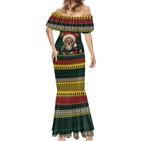 Mexican SEIS Siete 67 Meme Mermaid Dress Feliz Navidad Mexico - Wonder Print Shop
