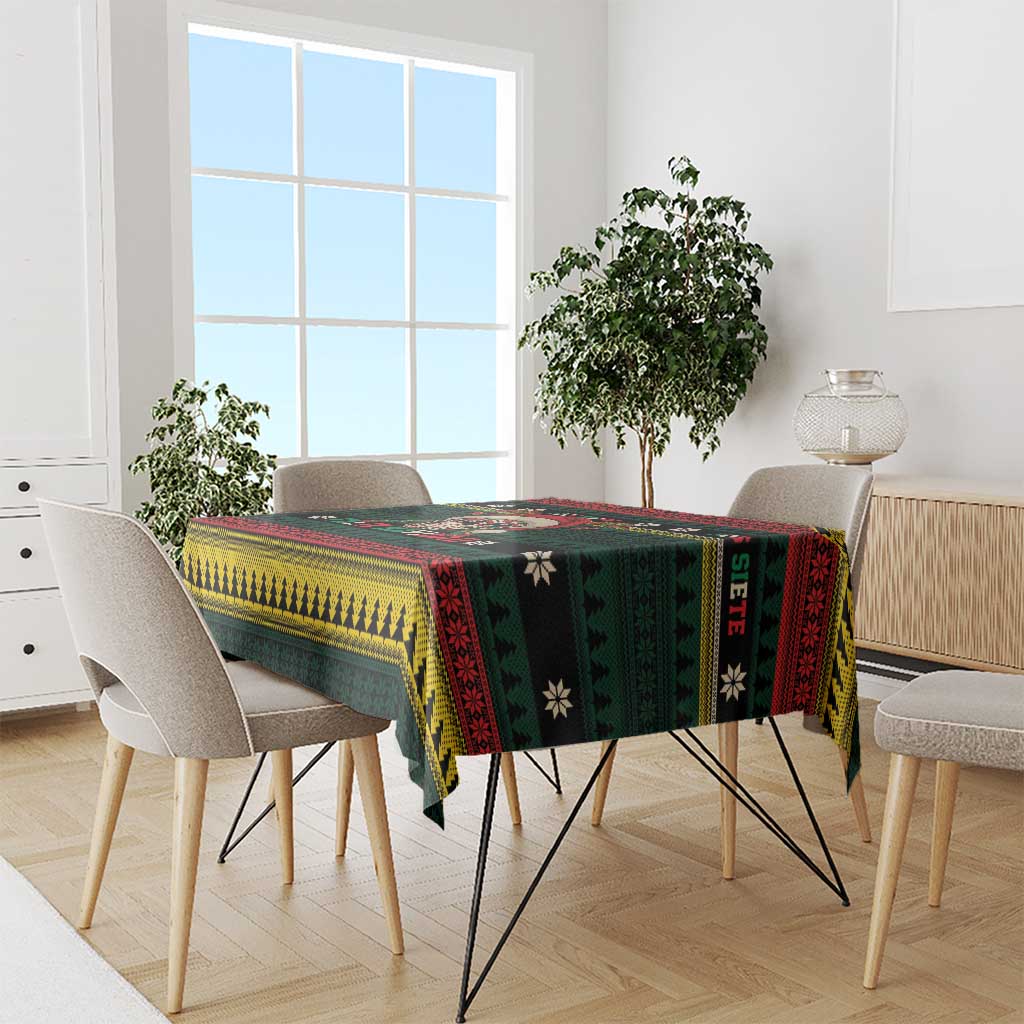 Mexican SEIS Siete 67 Meme Tablecloth Feliz Navidad Mexico - Wonder Print Shop