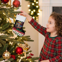 Mexican Sugar Skull Christmas Stocking Feliz Navidad Mexico - Wonder Print Shop