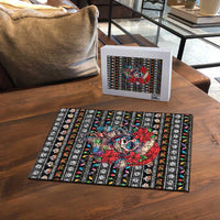Mexican Sugar Skull Lady Christmas Puzzle Feliz Navidad Mexico - Wonder Print Shop