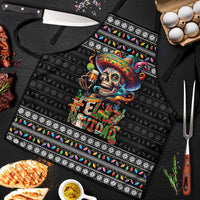 Mexican Sugar Skull Spanish Christmas Apron Feliz Navidad Mexico - Wonder Print Shop