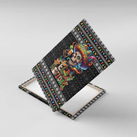 Mexican Sugar Skull Spanish Christmas Canvas Wall Art Feliz Navidad Mexico - Wonder Print Shop