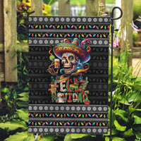 Mexican Sugar Skull Spanish Christmas Garden Flag Feliz Navidad Mexico - Wonder Print Shop