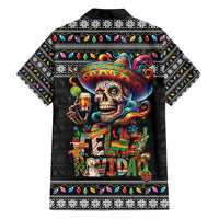 Mexican Sugar Skull Spanish Christmas Hawaiian Shirt Feliz Navidad Mexico - Wonder Print Shop