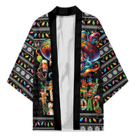 Mexican Sugar Skull Spanish Christmas Kimono Feliz Navidad Mexico - Wonder Print Shop