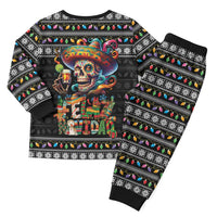 Mexican Sugar Skull Spanish Christmas Pajama Set Feliz Navidad Mexico - Wonder Print Shop