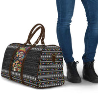Mexican Sugar Skull Spanish Christmas Travel Bag Feliz Navidad Mexico - Wonder Print Shop