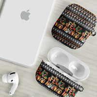 Mexican Sumbrero and Snowman Christmas AirPods Case Feliz Navidad Mexico - Wonder Print Shop
