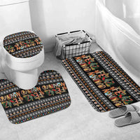Mexican Sumbrero and Snowman Christmas Bathroom Set Feliz Navidad Mexico - Wonder Print Shop