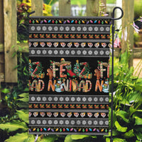 Mexican Sumbrero and Snowman Christmas Garden Flag Feliz Navidad Mexico - Wonder Print Shop