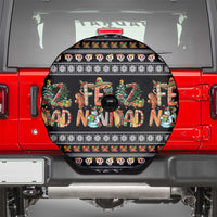 Mexican Sumbrero and Snowman Christmas Spare Tire Cover Feliz Navidad Mexico - Wonder Print Shop