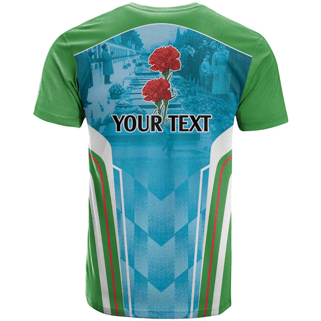Personalized Azerbaijan Black January T Shirt 20 Yanvar 1990 - Wonder Print Shop