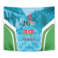 Personalized Azerbaijan Black January Tapestry 20 Yanvar 1990 - Wonder Print Shop