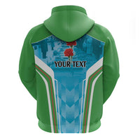 Personalized Azerbaijan Black January Zip Hoodie 20 Yanvar 1990 - Wonder Print Shop