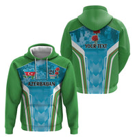Personalized Azerbaijan Black January Zip Hoodie 20 Yanvar 1990 - Wonder Print Shop
