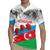 Azerbaijan Qara Yanvar Rugby Jersey with Flag Style - Wonder Print Shop