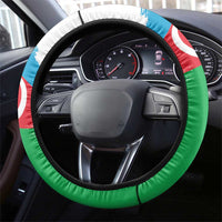 Azerbaijan Qara Yanvar Steering Wheel Cover with Flag Style - Wonder Print Shop