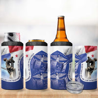 Panama Dia de los Martires 4 in 1 Can Cooler Tumbler Panama Martyrs' Day Raises Flag LT9 - Wonder Print Shop