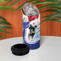 Panama Dia de los Martires 4 in 1 Can Cooler Tumbler Panama Martyrs' Day Raises Flag LT9 - Wonder Print Shop
