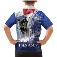 Panama Dia de los Martires Family Matching Mermaid Dress and Hawaiian Shirt Panama Martyrs' Day Raises Flag LT9 - Wonder Print Shop