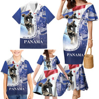 Panama Dia de los Martires Family Matching Mermaid Dress and Hawaiian Shirt Panama Martyrs' Day Raises Flag LT9 - Wonder Print Shop